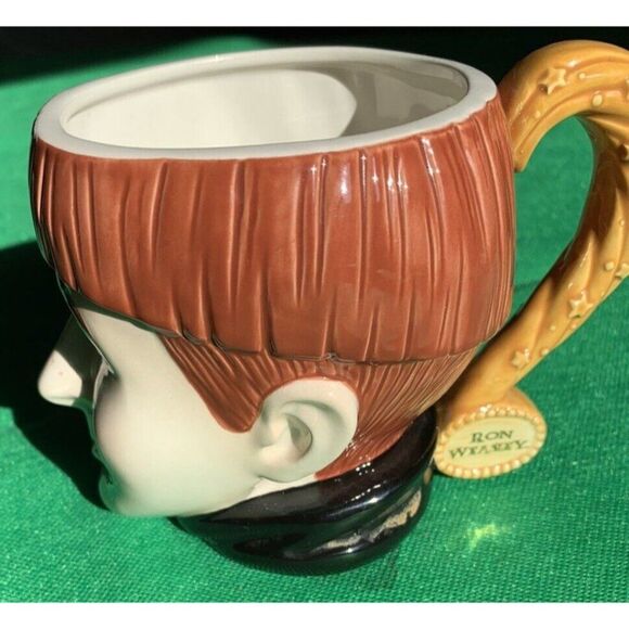 Harry Potter Mug Collectable Cup 3D Face Rare Offical Enesco Ron Weasley - Picture 2 of 6